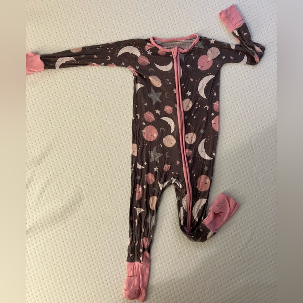 Little Sleepies Open Foot Sleeper 12-18months